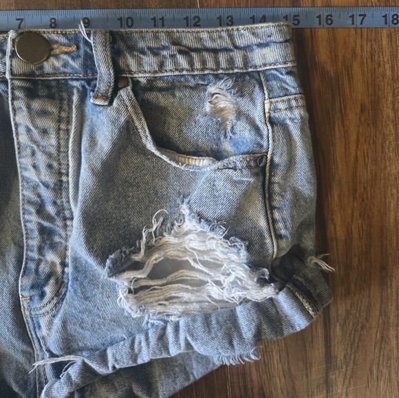 Fashion Nova Distressed Shorts - Picture 4 of 6